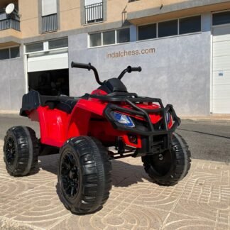 QUAD 24V INFANTIL, ROJO /SIN MANDO A DISTANCIA) - INDA1064-RA-LE2500